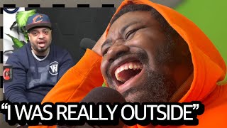 Hassan Campbell Breaks down and Cries In Akademiks Arm