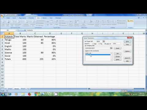 Excel 2007: how