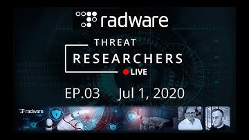 Radware Threat Researchers Live, episode 3: NXNSAttack and Hackers of Savior