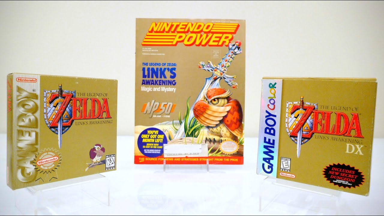 Zelda Link's Awakening custom FAH Game Boy 
