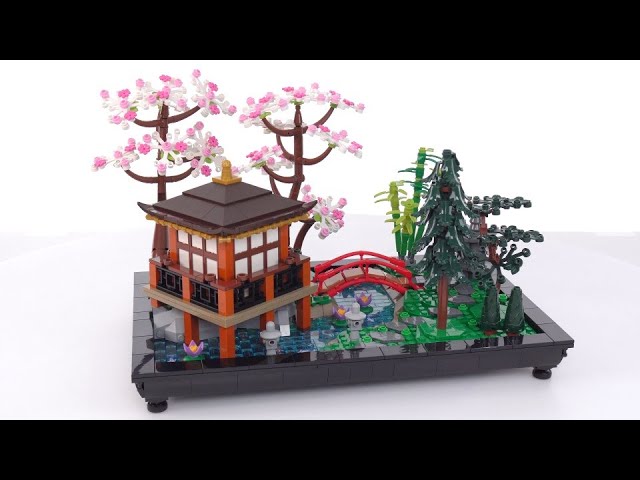 LEGO 10315 Tranquil Garden adds a touch of Japanese zen to your LEGO  collection - Jay's Brick Blog