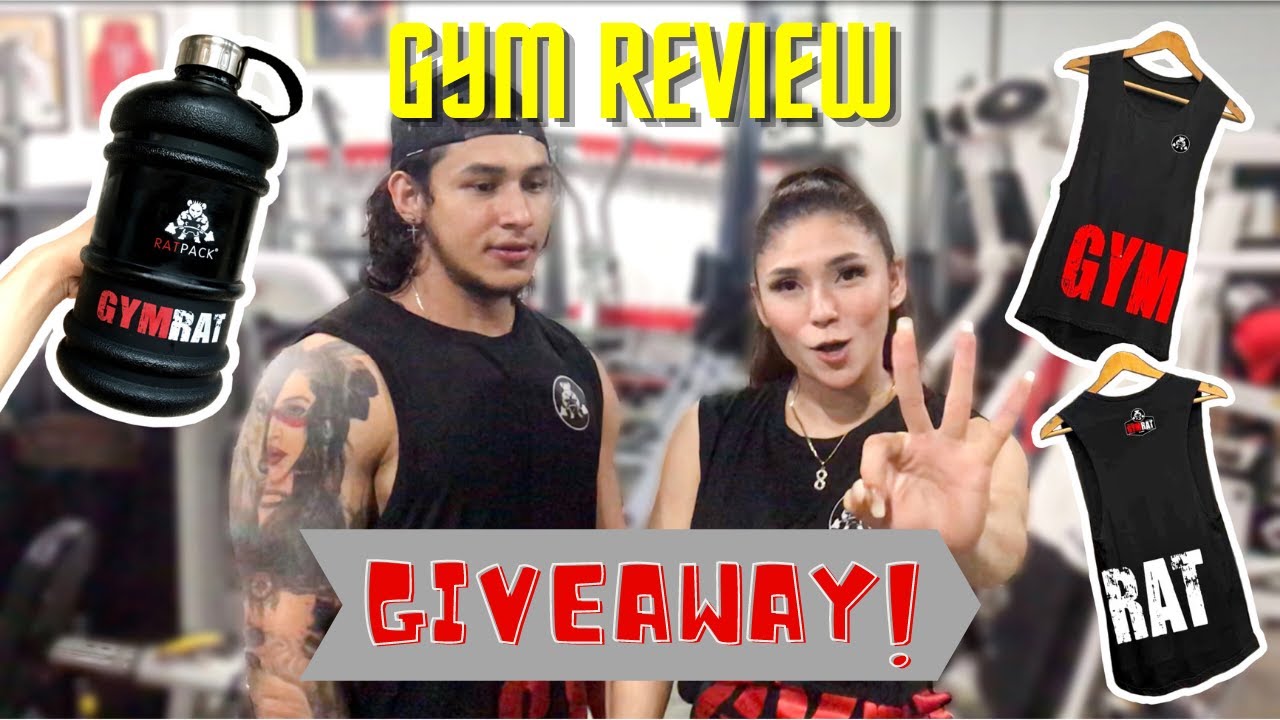 GYM REVIEW (GYMRAT) EP. #1 + GIVEAWAY | MiLo Fit | Vlog #5