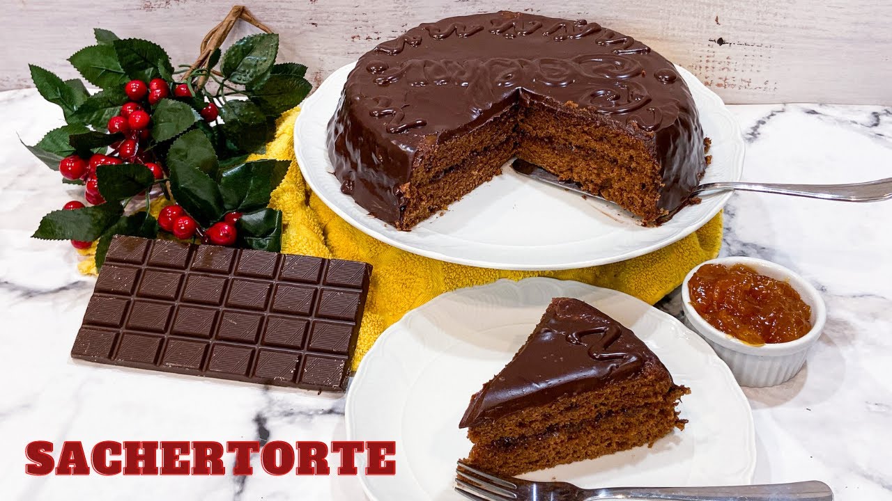 Recipe for Sachertorte cake ➢ How to make it
