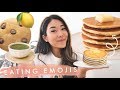Eating Emojis for 24 Hours 🍪🍵 The Emoji Diet