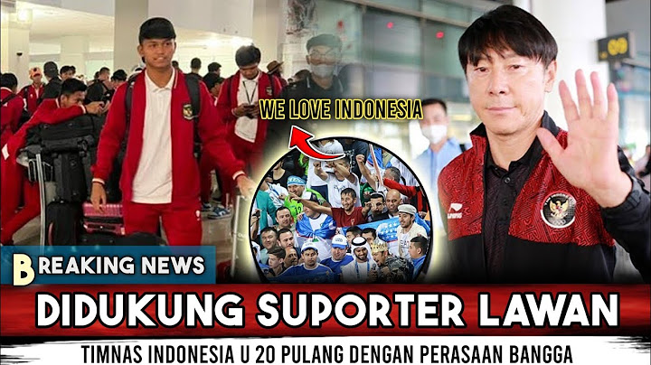 PUBLIK BANGGA !! TIMNAS INDONESIA U 20 DIDUKUNG PENUH SUPORTER UZBEKISTAN