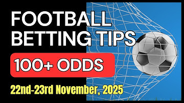 Football Betting Tips | OVER 1.5 & OVER 2.5 GOALS | 22nd-23rd November 2025