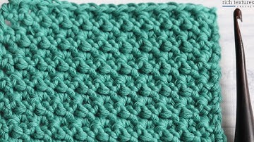 Raspberry Stitch | How to Crochet