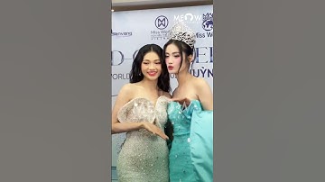 Á hậu Minh Kiên khoe nhan sắc như nữ thần đến chúc mừng buổi Send - Off của Hoa hậu Ý Nhi