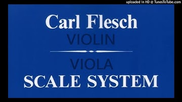 16 Carl Flesch Scale System - G-Sharp Minor (G#m) Exercices 1-5 - 442 Hz Senza Vibrato