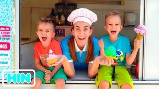 व्लाद और निकिता आइसक्रीम बनाते हैं | बच्चों के लिए वीडियो का संग्रह