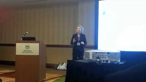 Martina Cartwright Ph.D, RD Speaks to Nurses, Phys...