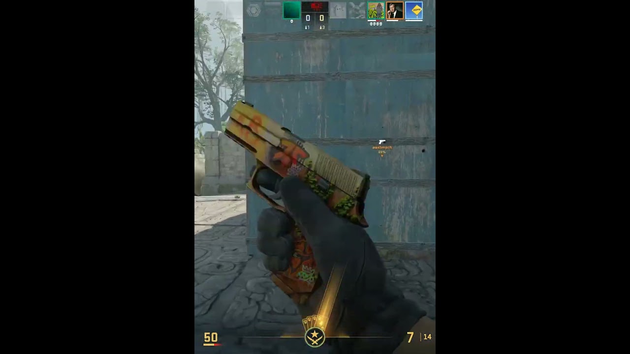 CS2 Pistolround Ace all Headshots