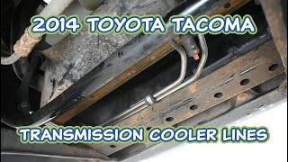 How to Install 2005-2016 Toyota Tacoma Transmission Lines