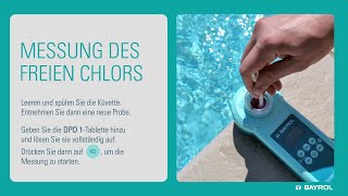 Bayrol Elektronischer Pooltester Ii Tutorial Poolwasser Testen, Wasseranalyse Ph, Chlor, Ta, Cya..