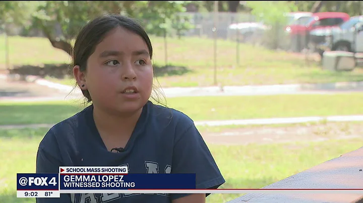 Texas school shooting: 10-year-old survivor recalls hearing shots and screams as gunman opened fire