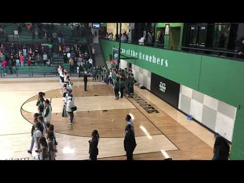 The Advanced Chorale of Muskogee High School performance of the National Anthem.