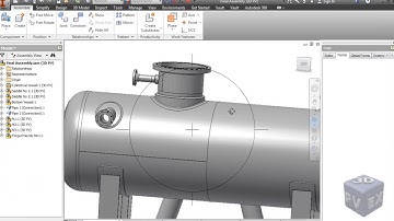 3D Modeling of Forged Nozzles with lips using 3D PV 2017 Library