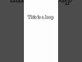 This is a loop #loop#shorts
