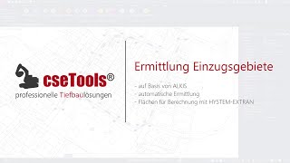 Csetools Erfassung Von Einzugsgebieten Flächenerfassung