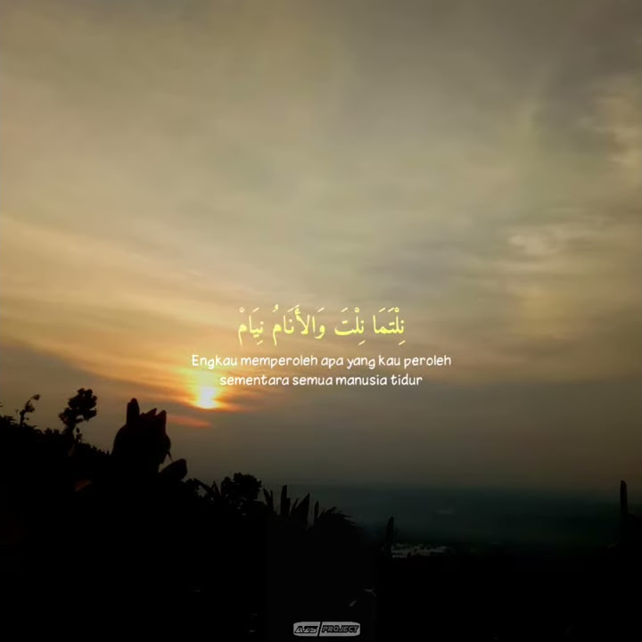 story wa framelapse  sunrise tarhim menjelang subuh