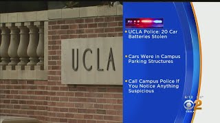 Car Batteries Stolen From All Over UCLA Parking Structures