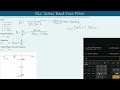 RLC Series Band Pass Filter