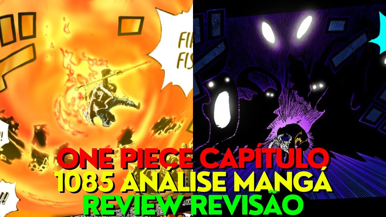 One Piece Capítulo 1085 Review Revisão Manga Análise - YouTube