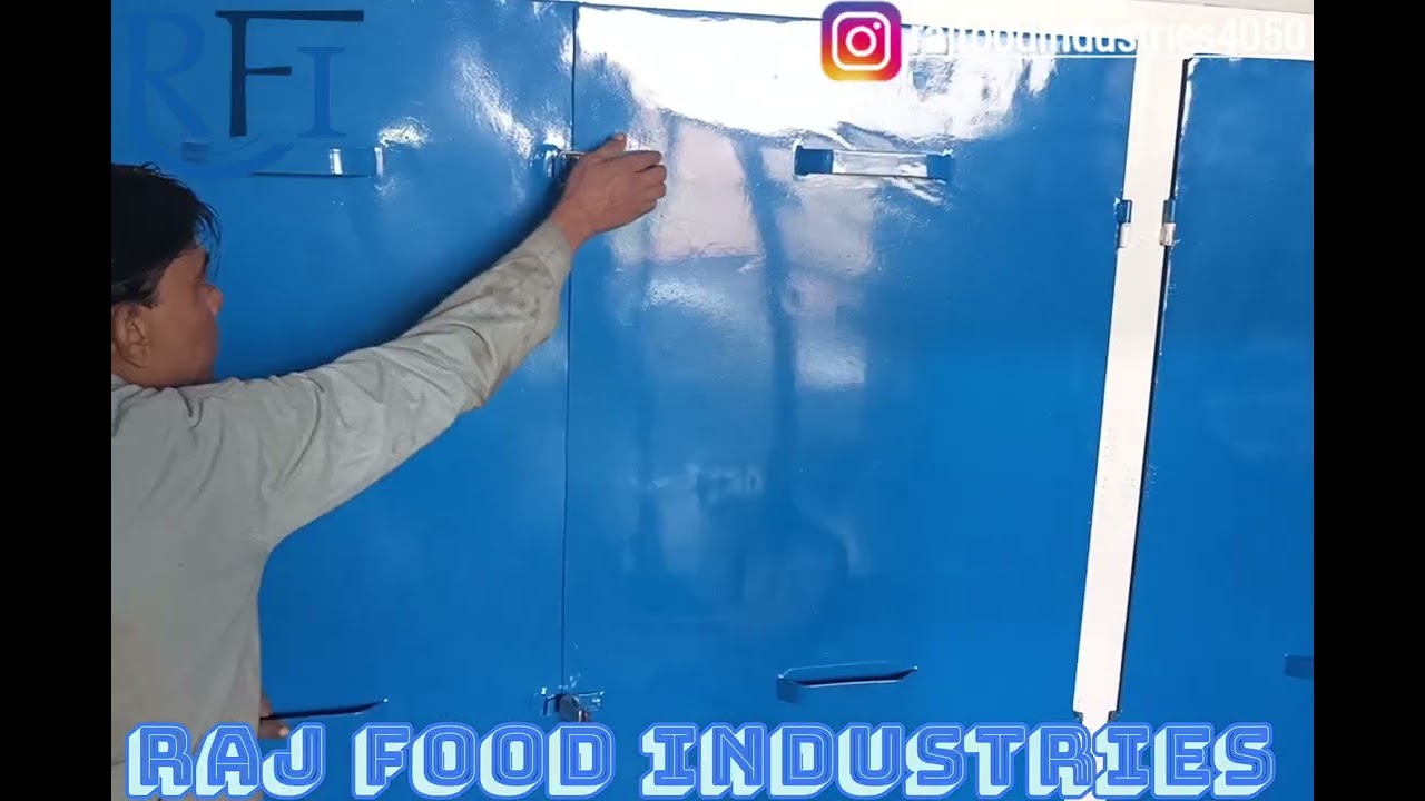 High-Efficiency Conveyor Dryer Machine Advanced Industrial Drying by Raj Food Industries||8826072790