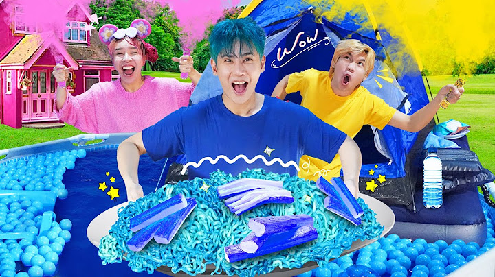 ชาเลนจ์ 24ชั่วโมง ใช้ชีวิตสีฟ้าทั้งใจ!! (VsสีชมพูVsเสีหลือง!?)