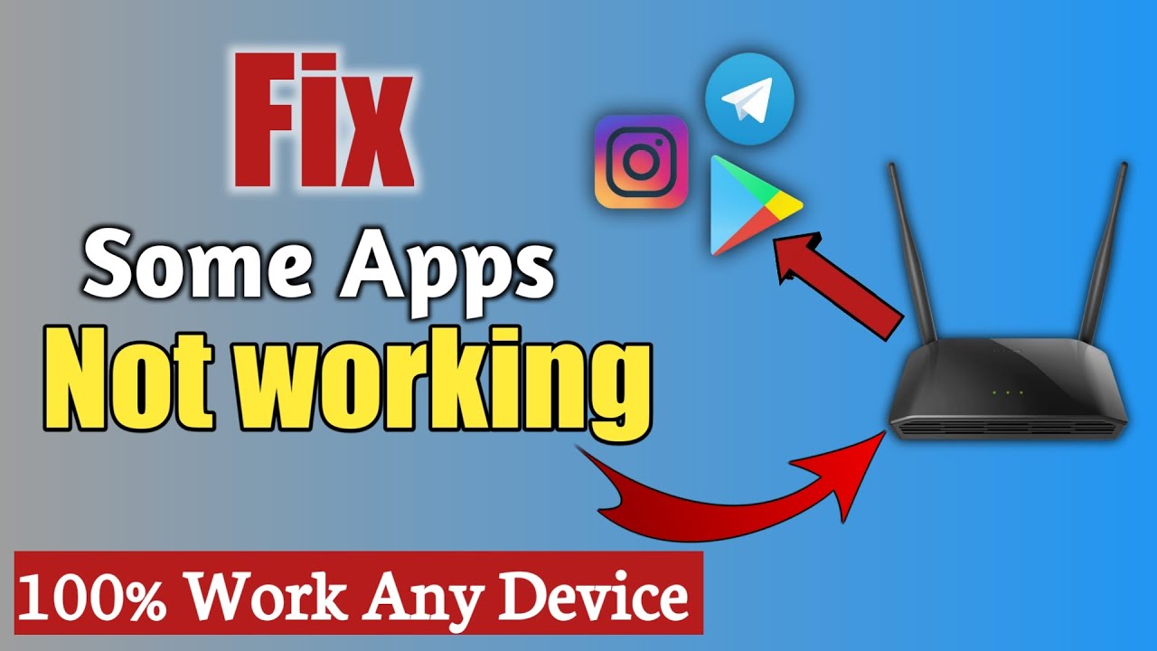 Some Apps Not Working On Wi Fi But Still Working On Mobile Data