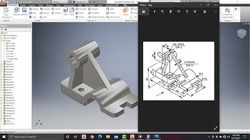 Autodesk inventor 3dimensi pemula # 12 teknik mesin
