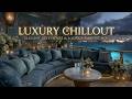Tranquil Luxury Yacht Deck Lounge Night | Luxury Chillout Music | Deep Lounge Vibes Relaxing