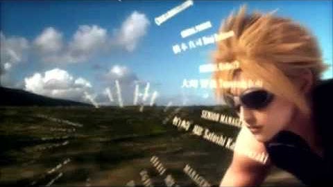 Final Fantasy VII Advent Children complete Credits+secret ending