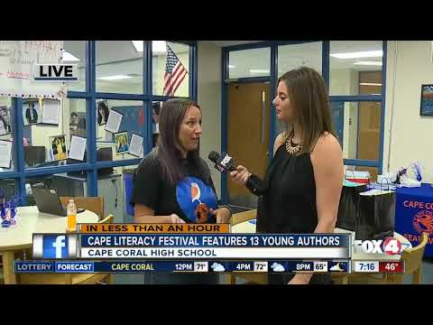 Cape Coral High School celebrates reading at second annual literacy festival - 7am live report