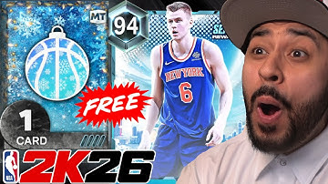 2K Just Gave EVERYONE a Free Diamond Porzingis and New Christmas Event!