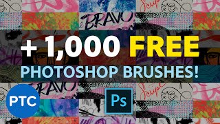 Download Over 1,000 FREE High Quality Photoshop BRUSHES! Don't Miss Out! Mqdefault