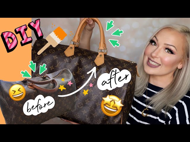 I PAINT and CUSTOMIZE LOUIS VUITTON bag!? Thrift Shop makeover 