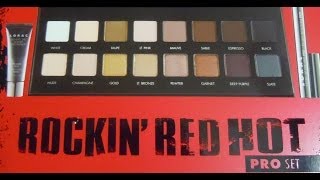 Lorac Rockin' Red Hot Pro Set -Thoughts, Swatches, Dupe?| Lorac Pro Palette