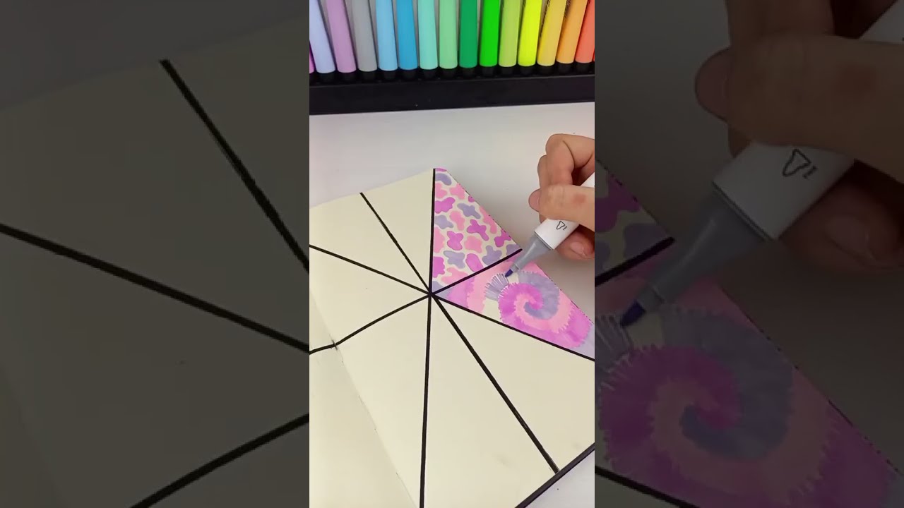Sketchbook Idea Drawing Relax Art Journal Notebook Satisfying Tiktok