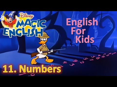 Magic English Ep. 11 - Numbers (HD) | Original version - Без