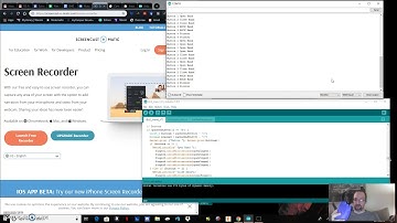 Ada hand controlled with Adafruit Bluefruit LE App