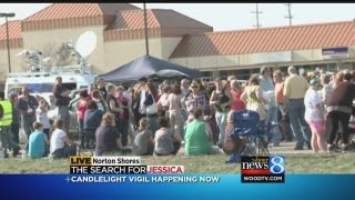 Many gather to pray for Jessica Heeringa