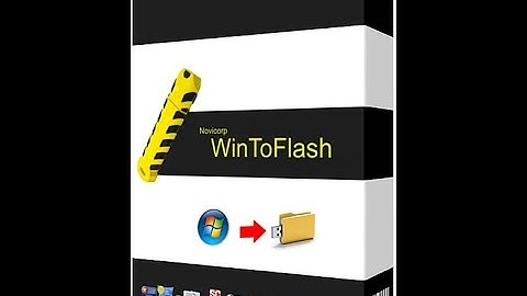 How to make bootable pendrive using Novicorp Win to Flash