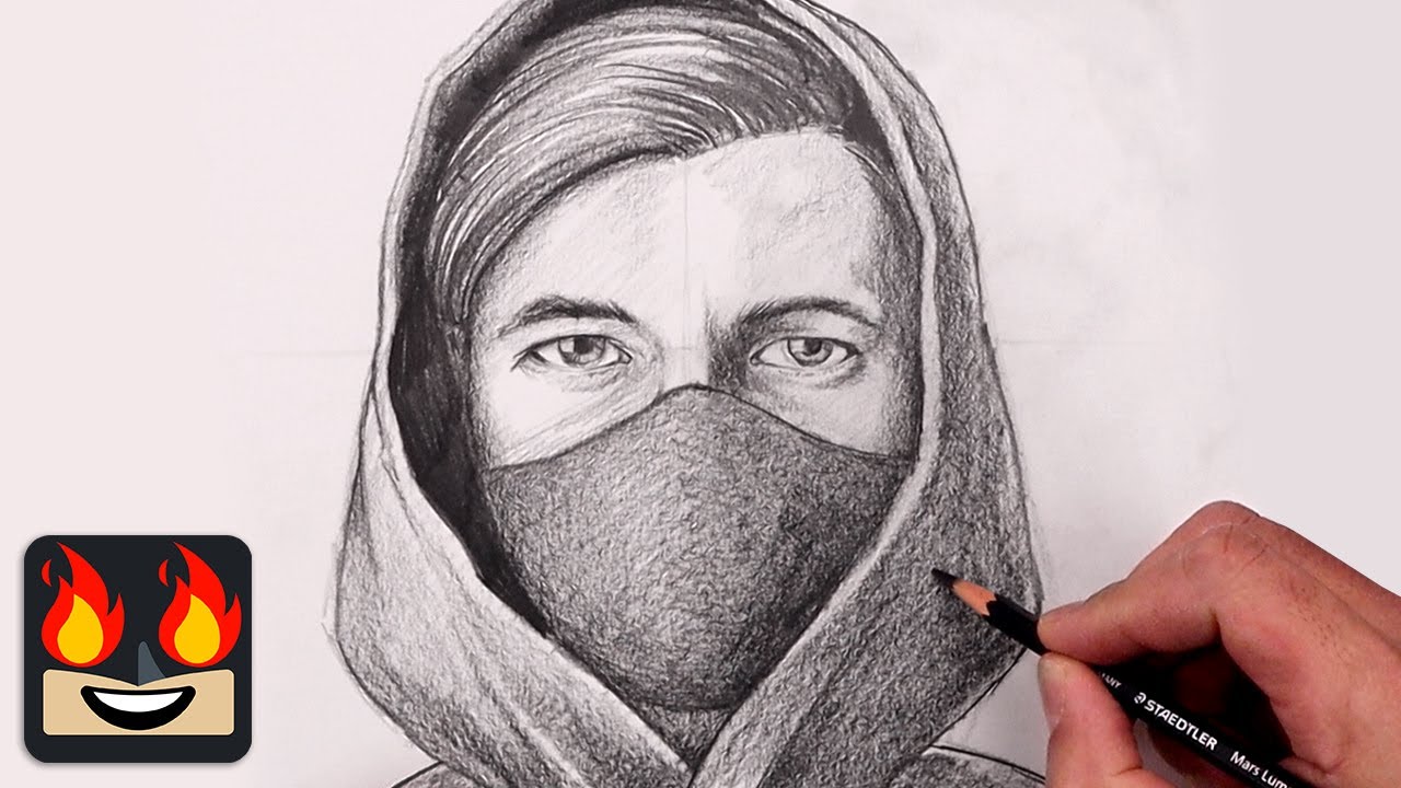 Sumaya's Art - Pencil Sketch of Alan Walker | Facebook