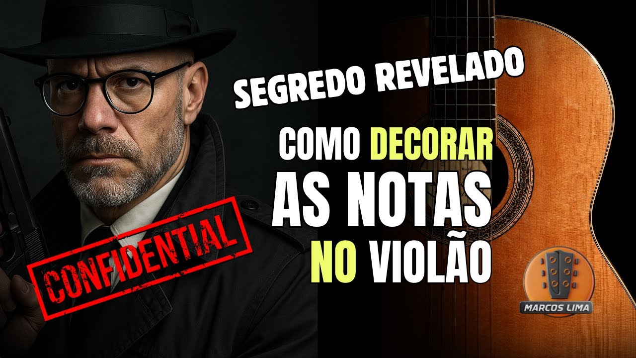 REVELADO |Segredo FÁCIL para decorar as notas no braço do violão
