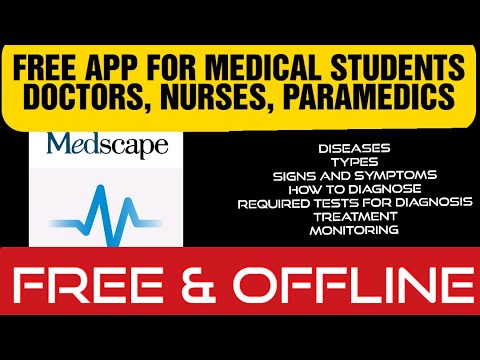 Free Application for medical students, doctors, nurses, paramedics /medscape