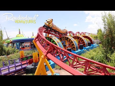 Thumbnail for TOY STORY LAND at Walt Disney World! Slinky dog coaster and more!