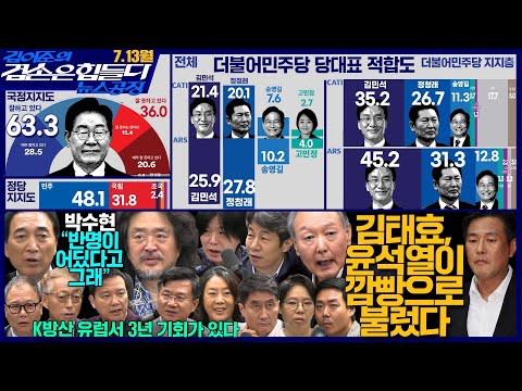 김어준의 겸손은힘들다 뉴스공장 2026년 7월 13일 월요일 [여론조사, 겸손NSC, 홍사훈X노영희X주진우X윤건영X오혁진, 박수현, 엄윤설]