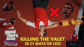 Killing the Casino Valet in 21 Ways or Less - GTA V | A Rockstar Editor Short Film