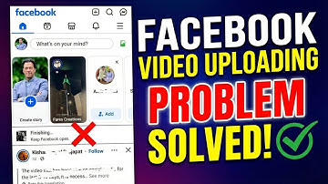How to Fix Keep Facebook Open Problem | facebook video uploading problem | finishing...